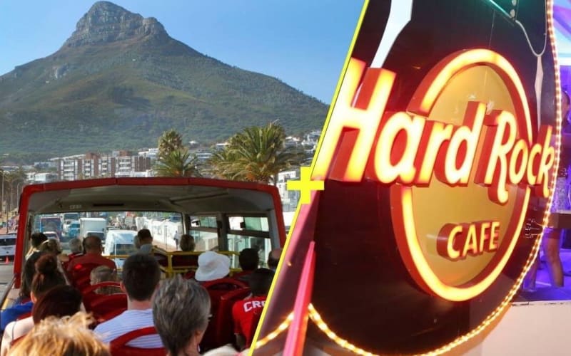 Cape Town Hop-On Hop-Off Tour with Hard Rock Burger - main image