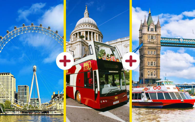 London Eye & Big Bus Tour Combo - main image