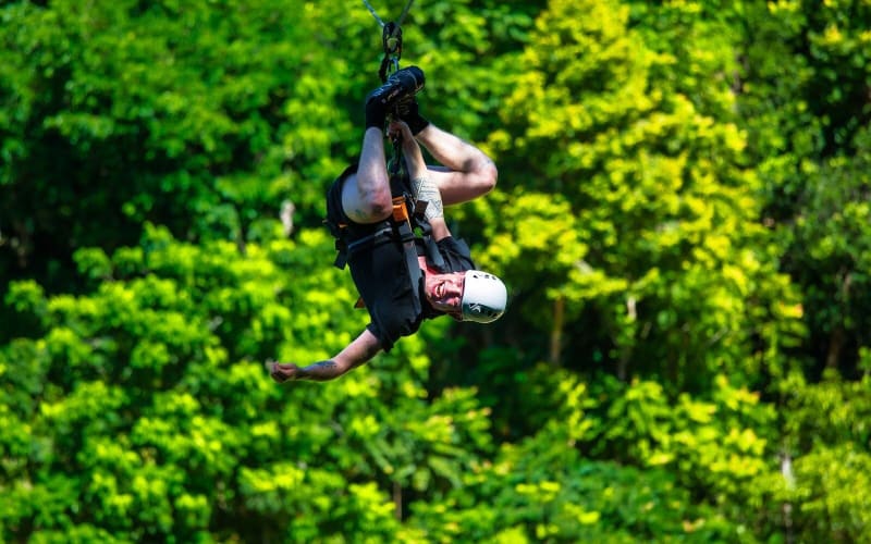 Sky High Zipline Adventure in Koh Phangan - main image