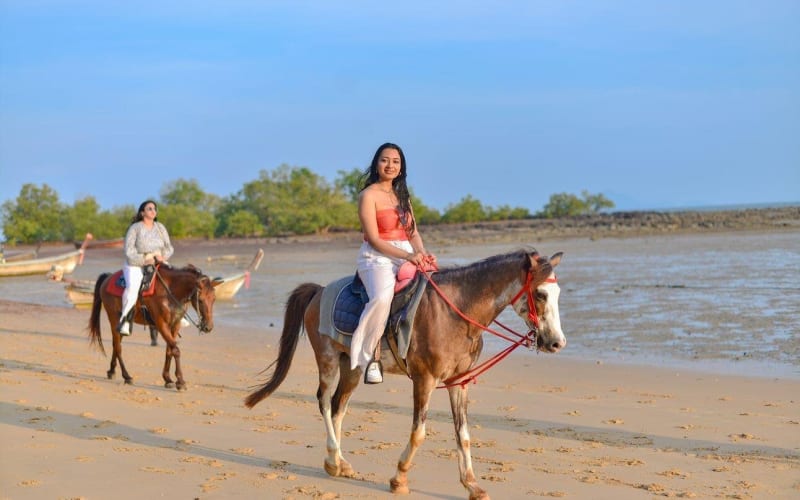 Krabi Beach Horseback Riding Adventure - main image
