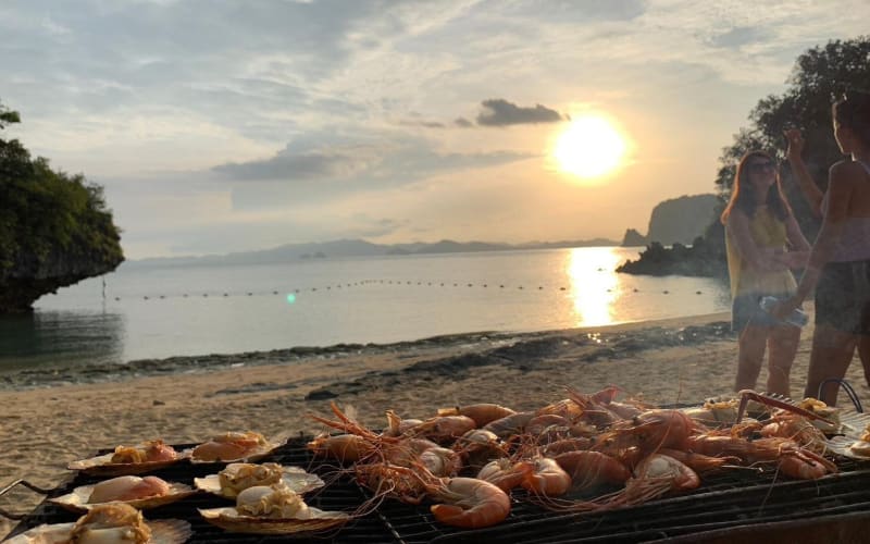 Krabi Hong Islands Sunset Buffet BBQ Dinner - main image