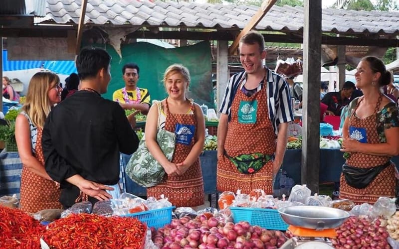 Thai Cooking Class & Market Tour - main image