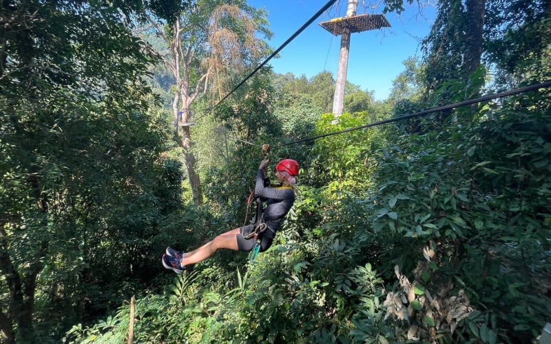 Sky Hawk Zipline Adventure in Chiang Mai - main image