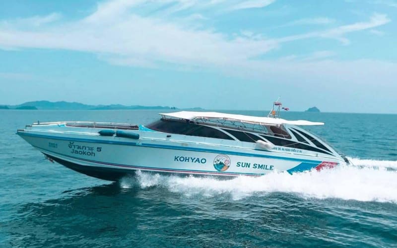 Speedboat Transfer from Ao Nang to Koh Yao - main image