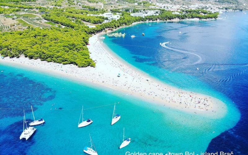 Private Speedboat Tour to Brac and Bol - main image