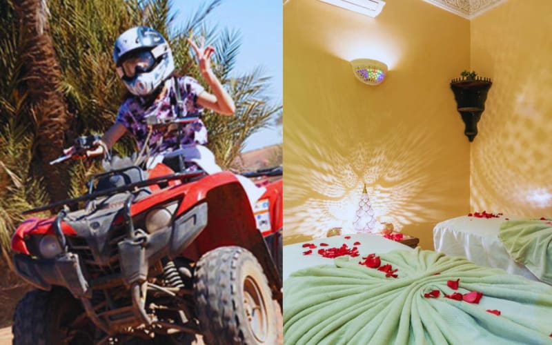 Palmeraie Quad Bike & Traditional Moroccan Spa - main image