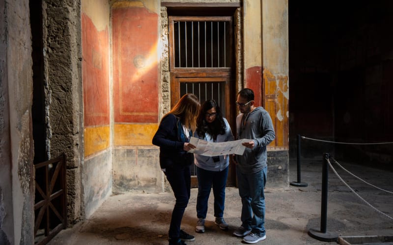 Pompeii & Mt. Vesuvius Day Tour from Naples with Pizza Lunch - main image