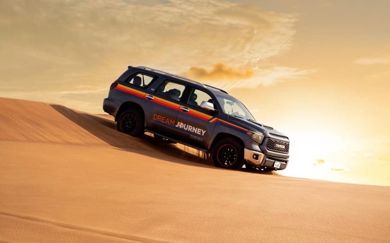 Dubai Desert Adventure: Camel Ride, Sandboarding & Quad Biking - main image