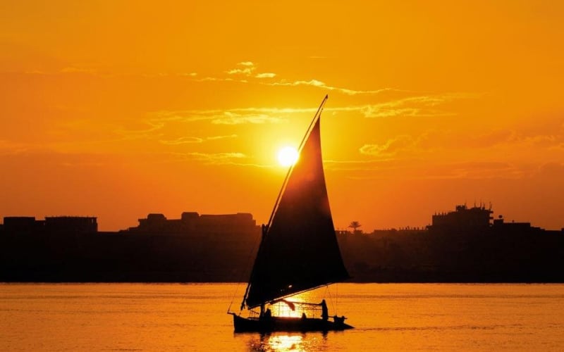 Sunrise and Sunset Felucca Ride in Luxor - main image