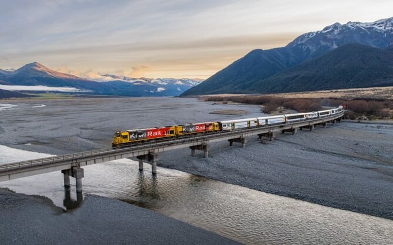 Scenic Train Journey from Franz Josef to Christchurch - main image