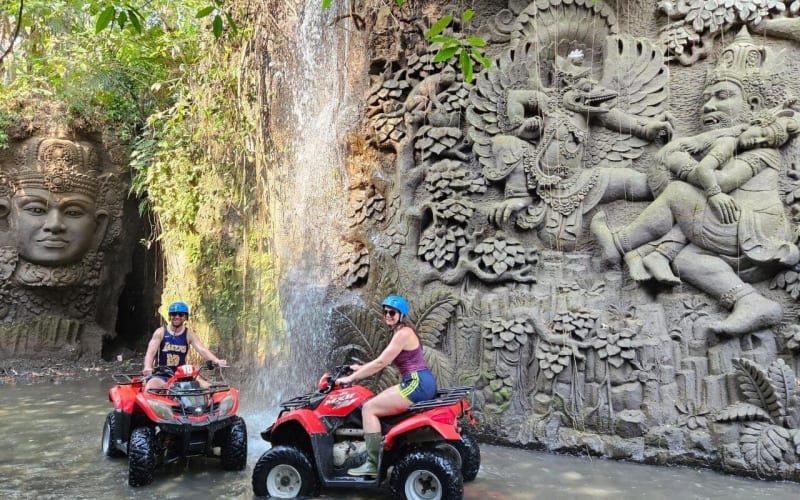 Gorilla Cave ATV Quad Ride and Blue Lagoon Snorkeling Tour - main image