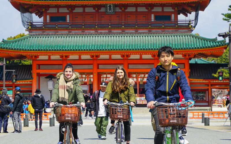 Kyoto Zen Temples Bike Tour with Lunch - main image