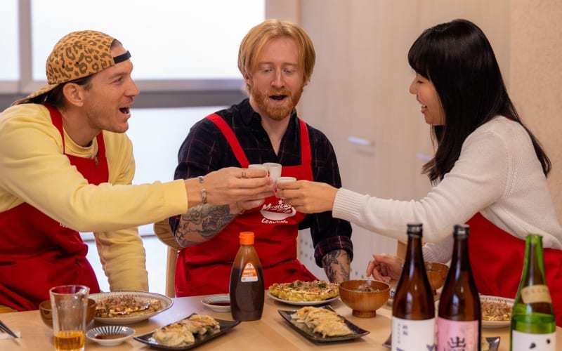 Osaka Cooking Class & Sake Tasting - main image
