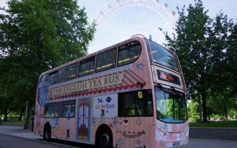 Afternoon Tea Bus Tour London - main image