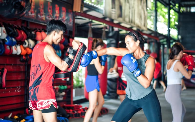 Half-Day Muay Thai Training & Massage in Bangkok - main image