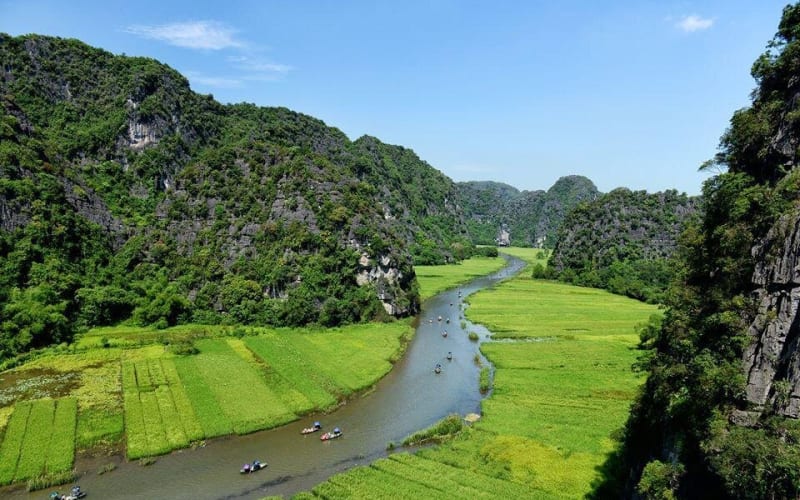 Ninh Binh Full-Day Tour with Cycling - main image
