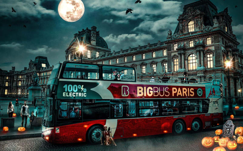 Paris Halloween Open-Top Bus Tour - main image