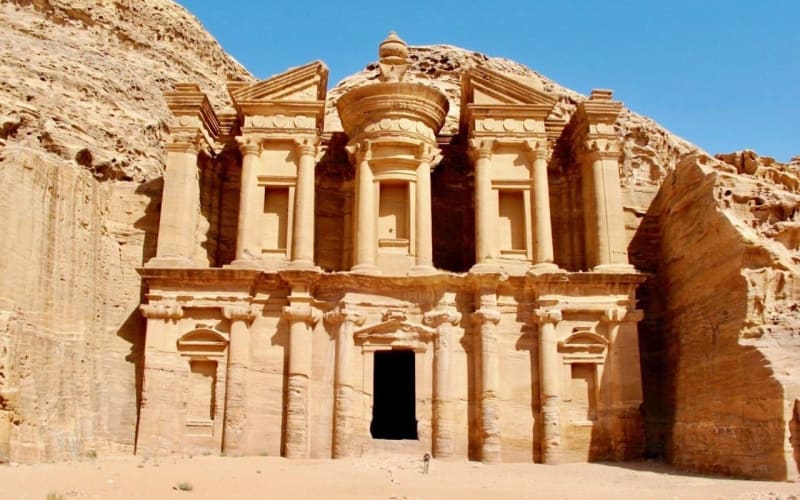 Petra Temple & Jordan River Day Trip - main image