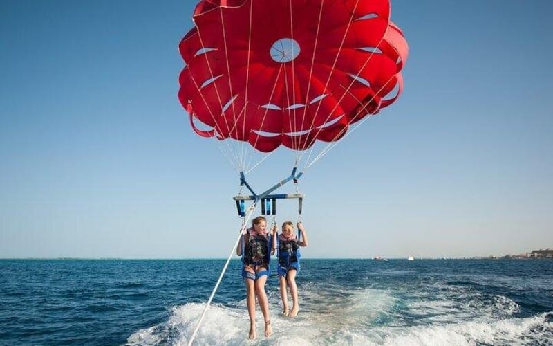 Hula Hula Island Catamaran & Parasailing Adventure - main image