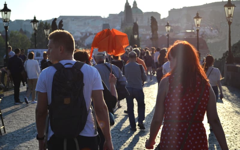 Evening View Walk in Prague - main image