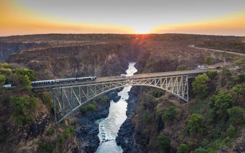 Luxury Vintage Rail Journey to Victoria Falls - main image