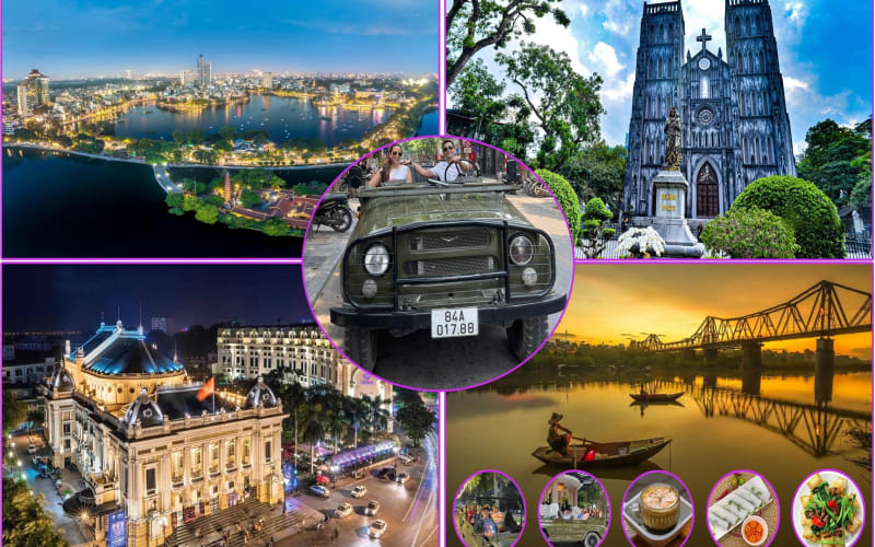 Flavors of Hanoi Jeep Food Tour - main image