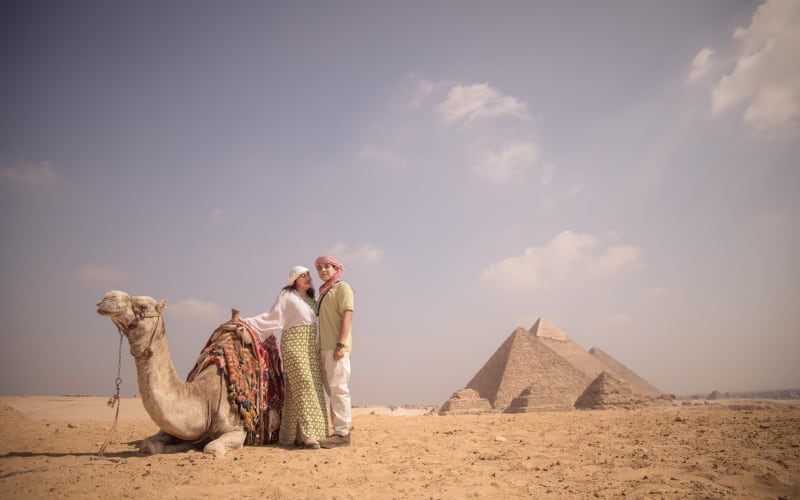 Cairo Layover Tour: Pyramids, Sphinx, Coptic Cairo & Bazaar - main image