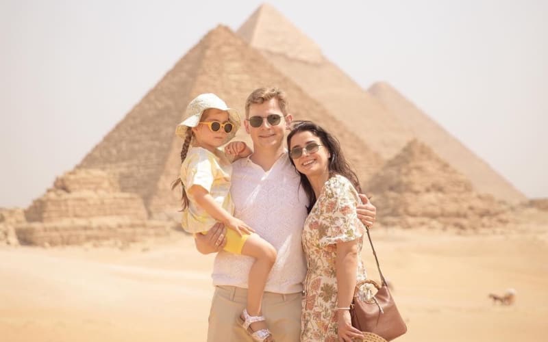 Private Giza Pyramids & Sphinx Day Tour with Lunch from Cairo - main image