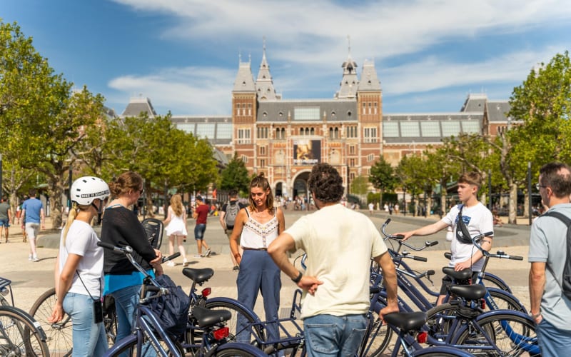 Amsterdam Highlights Small-Group Bike Tour - main image