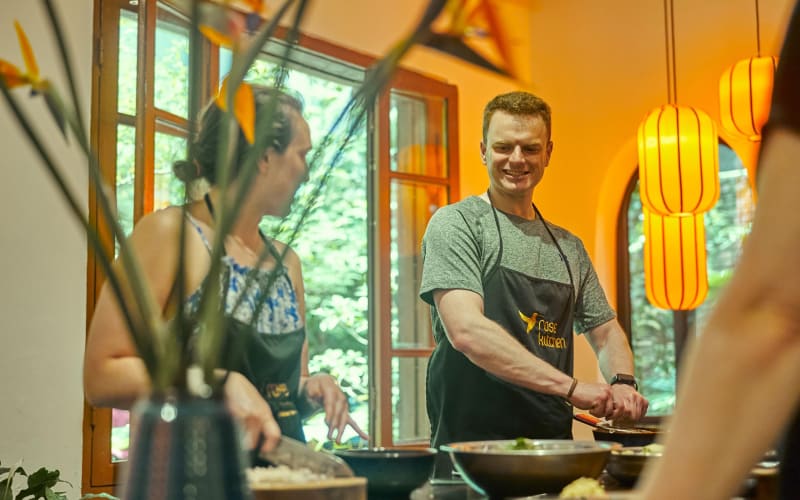 Authentic Hanoi Vegan Cooking Class - main image