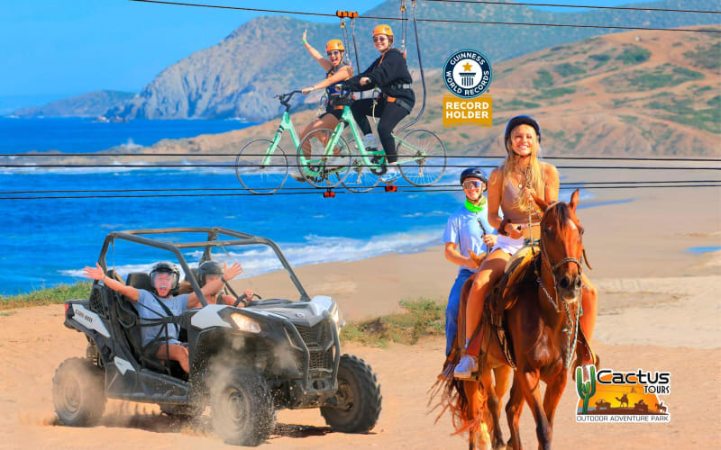 Los Cabos ATV, Horseback & Sky Bikes Adventure Combo - main image