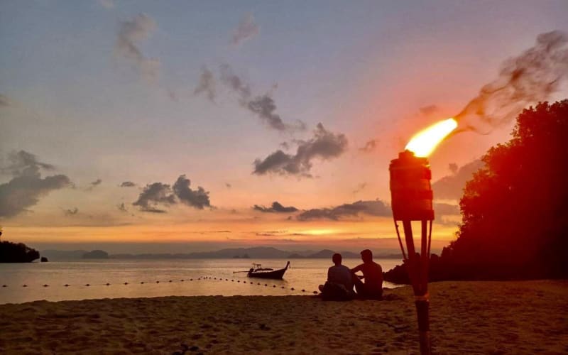 Krabi Hong Island Sunset BBQ Night Snorkeling Tour - main image
