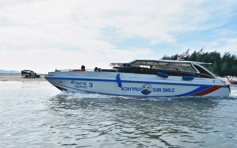 Railay Beach to Koh Yao Noi Speedboat Transfer - main image