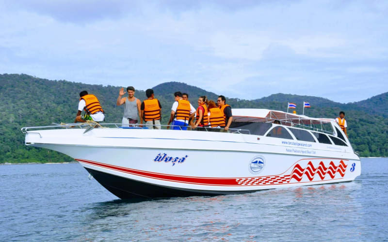 Koh Kradan to Koh Mook Speedboat Transfer - main image