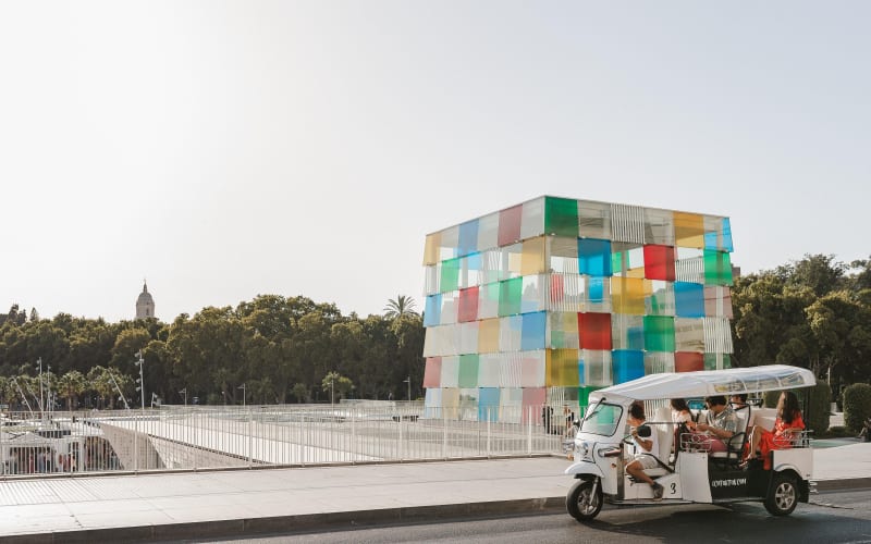 Private Eco Tuk Tuk Tour of Malaga - main image