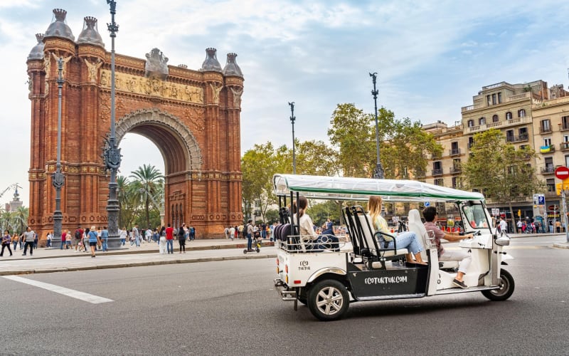 Barcelona Express Eco Tuk Tuk Tour - main image