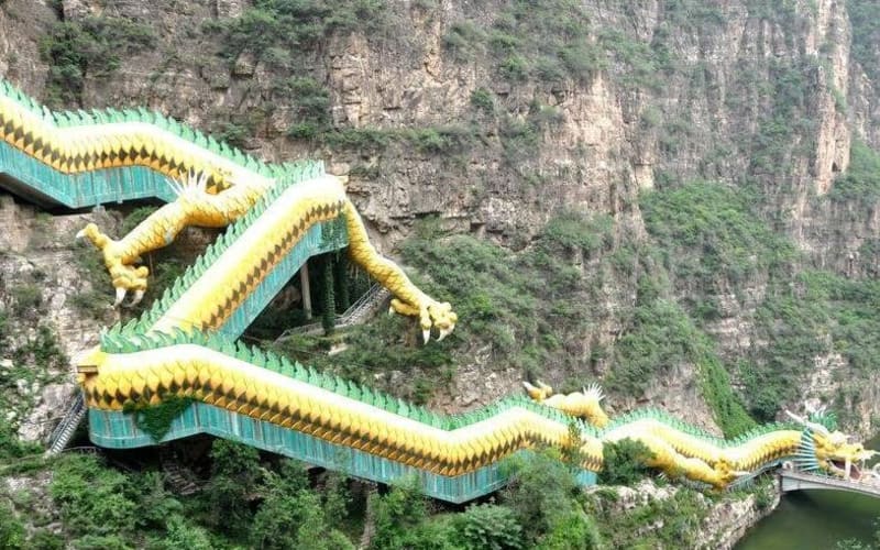 Longqingxia Gorge Cruise and Badaling Unrestored Great Wall Private Day Tour - main image