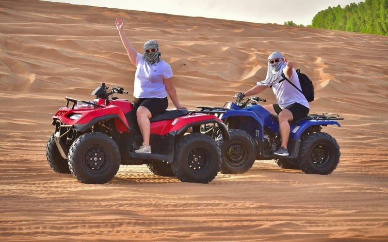 Dubai Desert Adventure: Quad Bike, Camel Ride & BBQ - main image