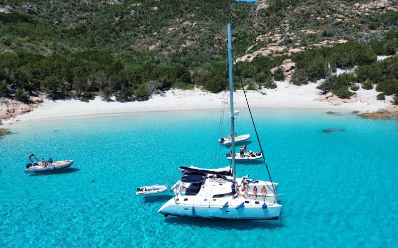 Luxury Catamaran Tour to Maddalena Archipelago - main image