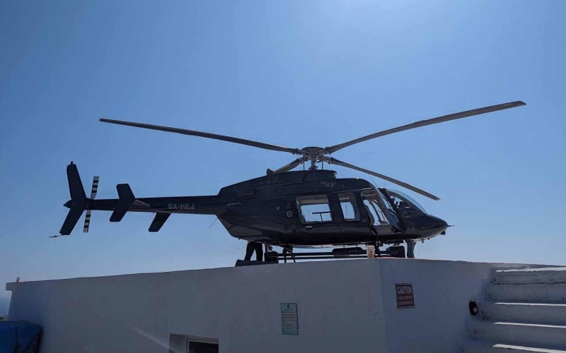 Private Helicopter Transfer: Sifnos to Mykonos - main image