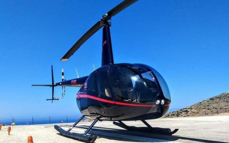 Private Helicopter Transfer from Folegandros to Athens - main image