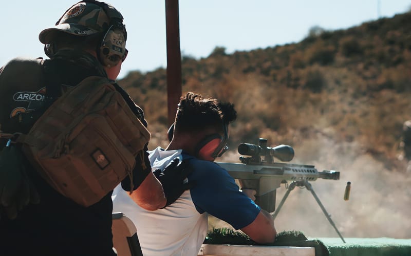 Outdoor Range Modern Warfare Shooting Experience - main image