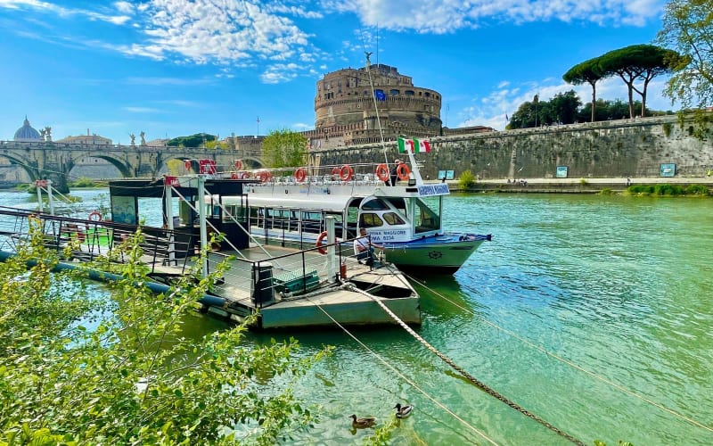Rome Tiber Riverboat Ride & Catacombs Tour - main image