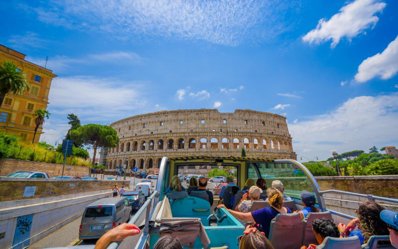 Rome Catacombs & Hop-On Hop-Off Bus Tour - main image