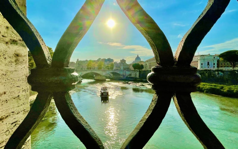Rome Food Tasting with Wine Pairing and Tiber River Boat Ride - main image