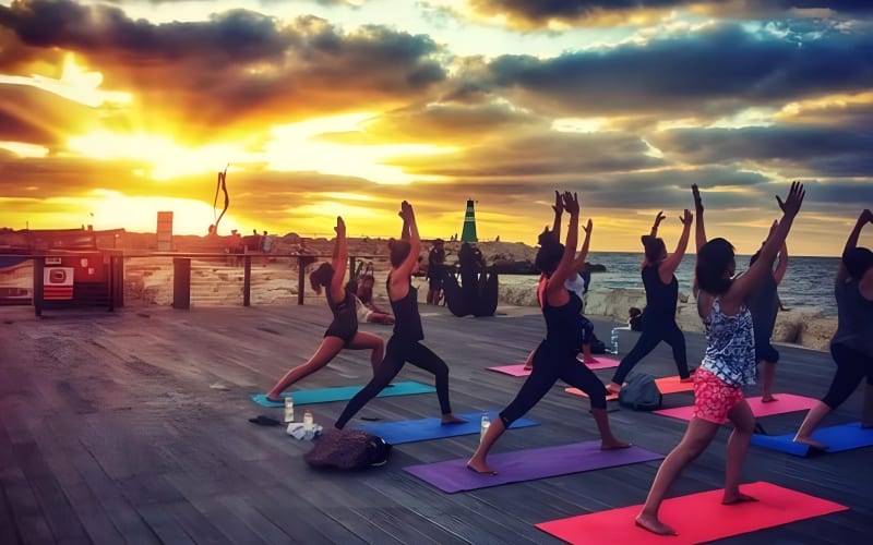 Sunset Yoga and Meditation in Tel Aviv - main image