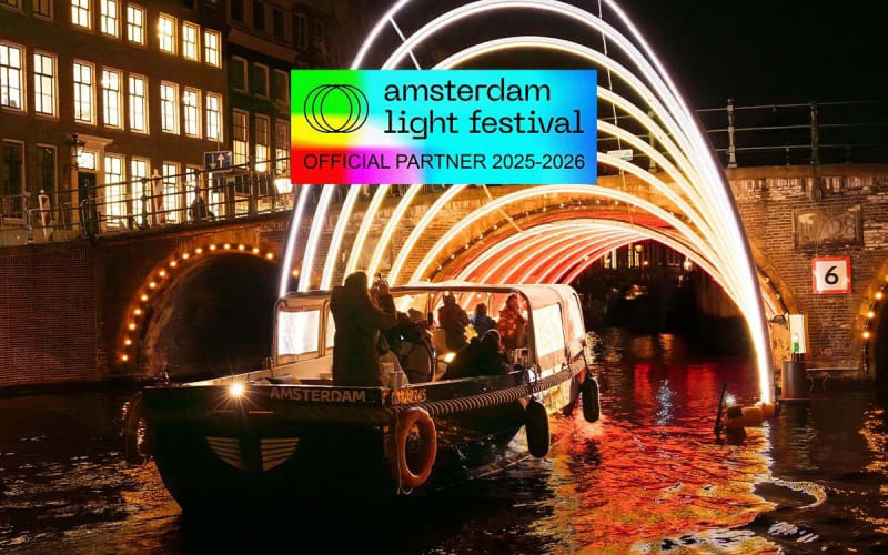 Amsterdam Light Festival Canal Cruise - main image