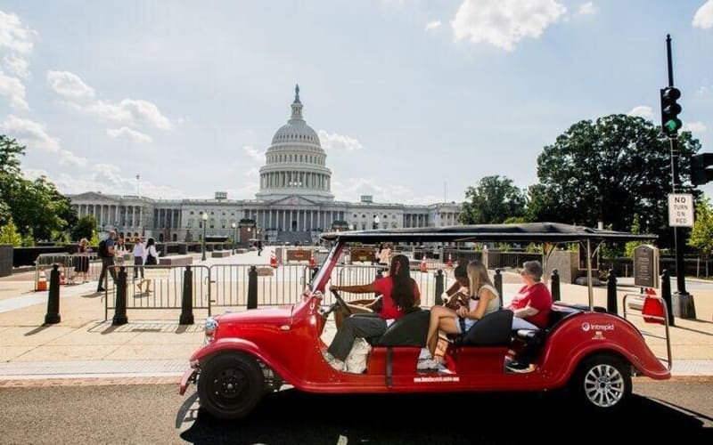 DC Monuments & Capitol Hill Electric Cart Tour - main image