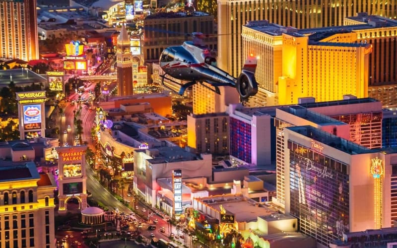 Las Vegas Strip Helicopter Night Flight - main image