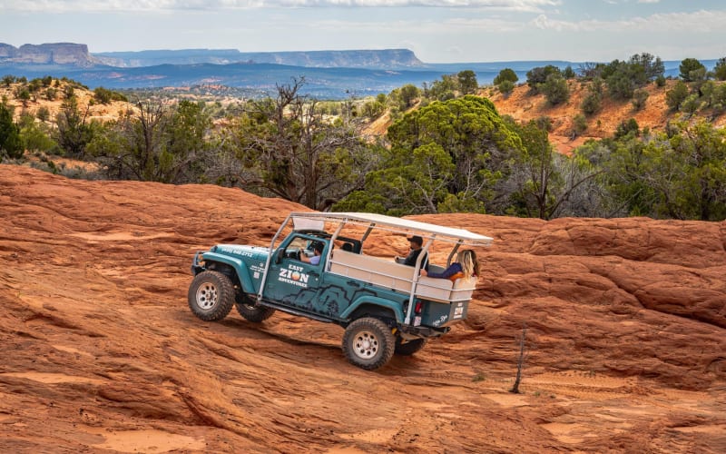 East Zion Pink Sands Jeep Tour - main image